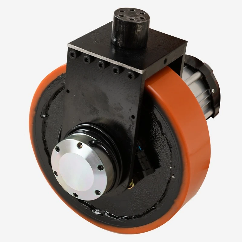 

5 tons 48V1.8KW low-speed motor large-tonnage electric truck stacker 300 polyurethane drive wheel assembly