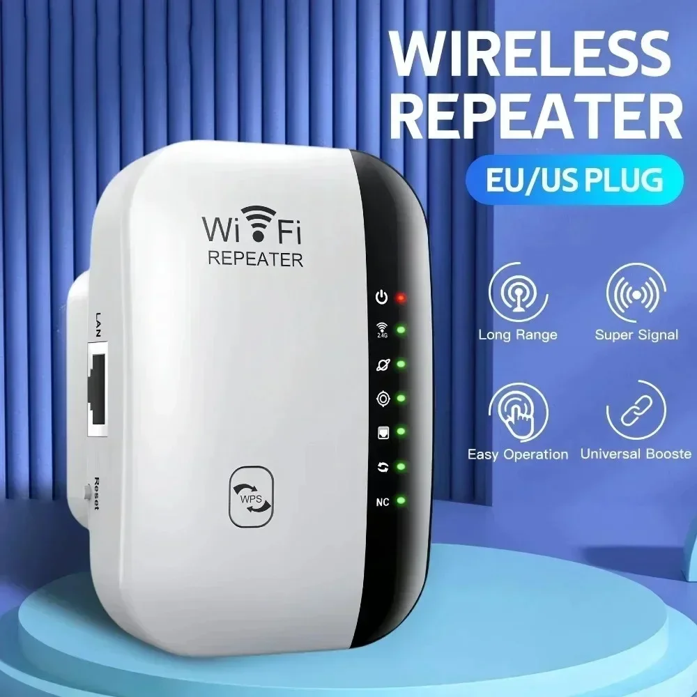 300Mbps WiFi Verstärker Reapeter Wireless WIFI Repeater Extender 802.11N Booster Repetidor Verstärker
