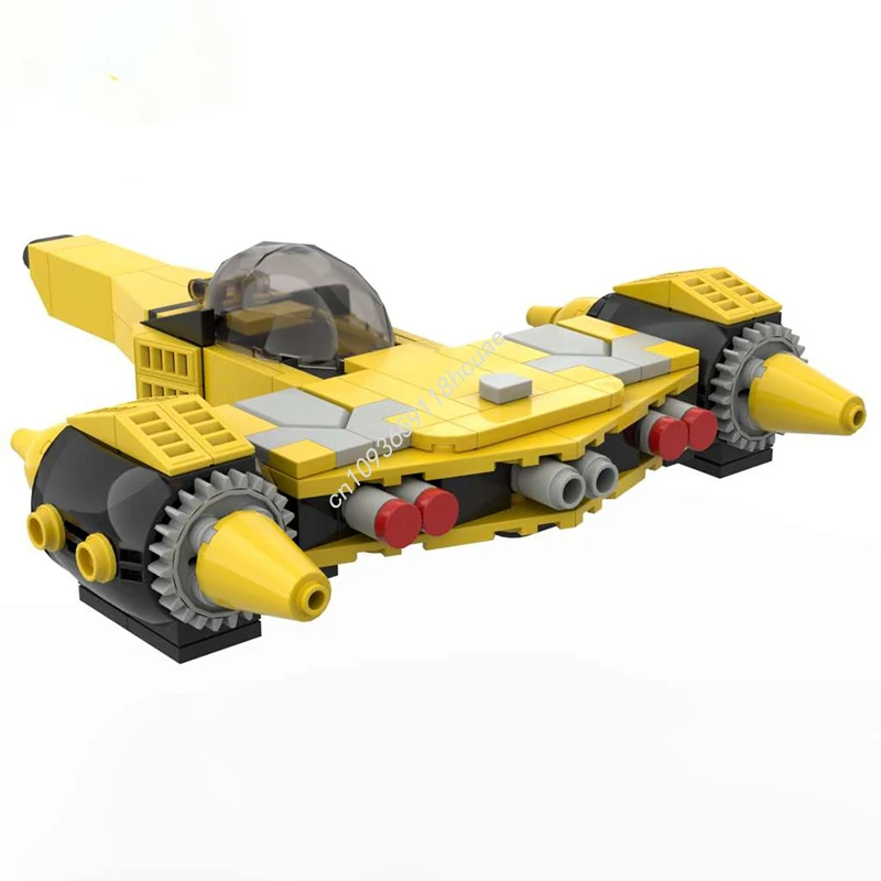 182個 MOC スターファイター 08 宇宙ビルディングブロック クリスマスギフト 建築 DIY エンジニアリングプロジェクト イノベーターに最適