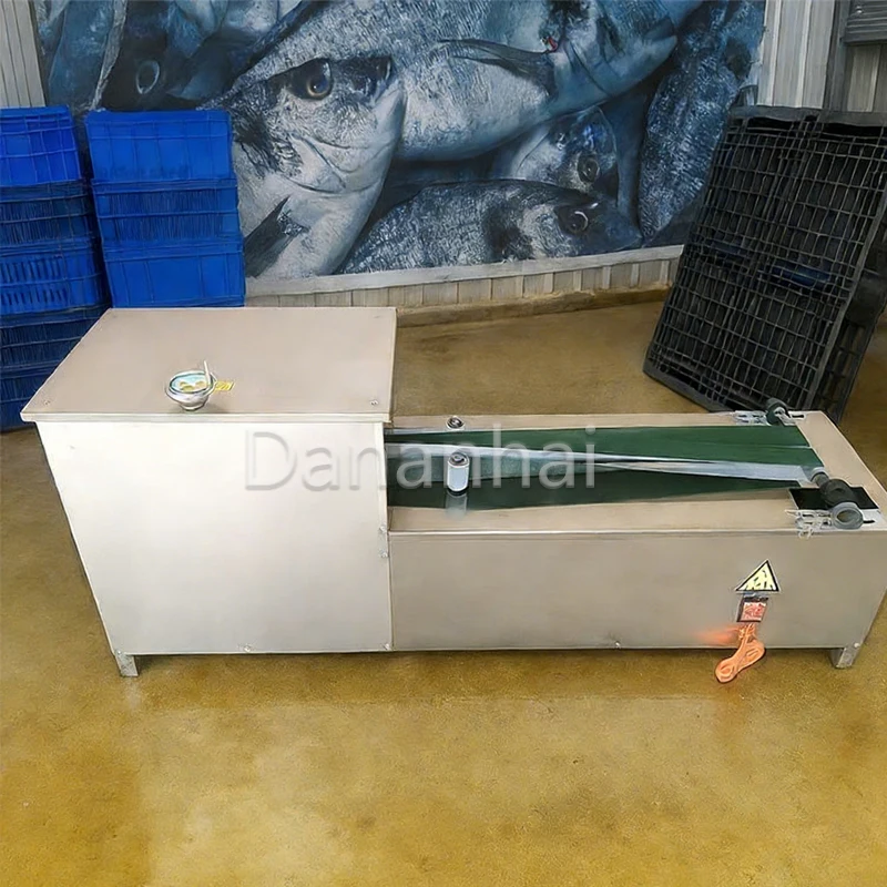 

Electric Small Fish Back Opening Machine for Commercial Use Fish Meat Processing Equipment
