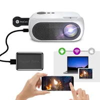 Mini Projector Support 1080P Full HD Native 480P LED Projector For Android Phone iPhone iPad Stick Roku Chromecast Beamer