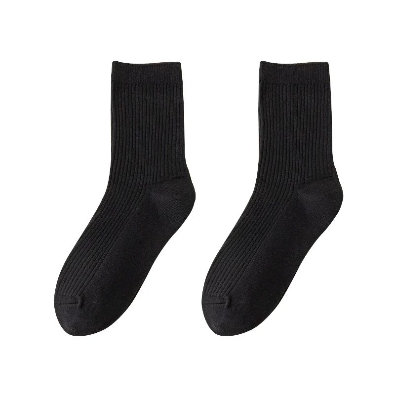 

5 Pairs Men Socks,Sweat Absorption and Odor Socks Prevention Exercise Suitable For All Seasons,Solid Color Casual Men Socks
