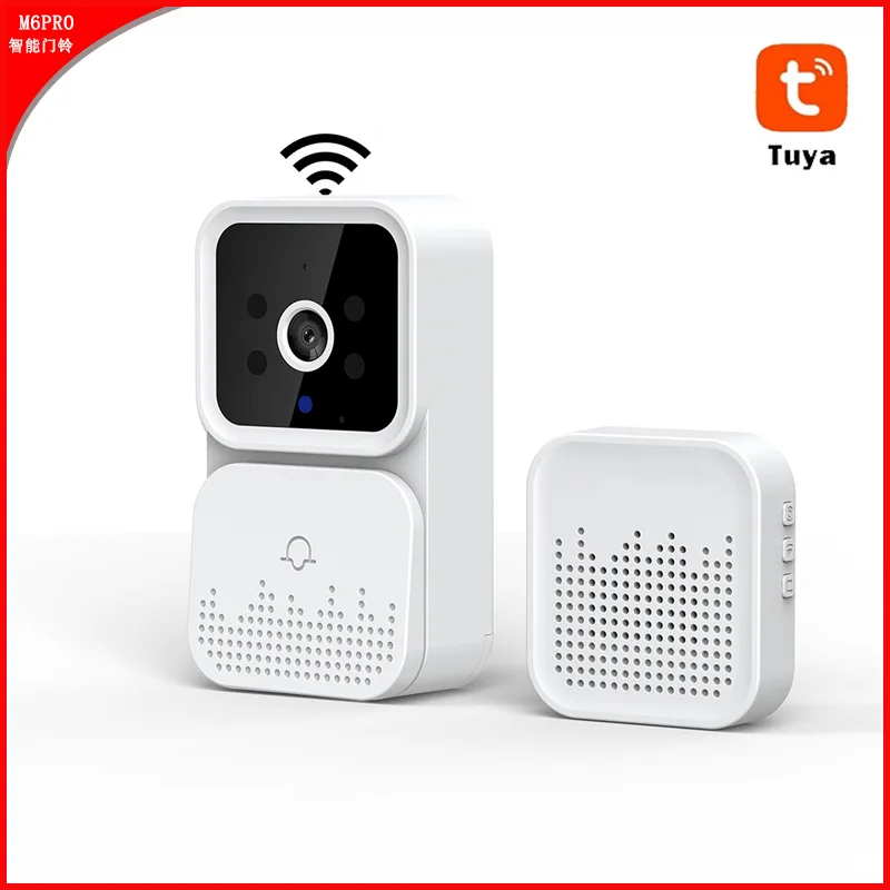 Tuya APP Long Time Standby  Wireless WIFI Doorbell  Low Comsunption  Video Door Phone With Indoor Chime Visual Doorviewer