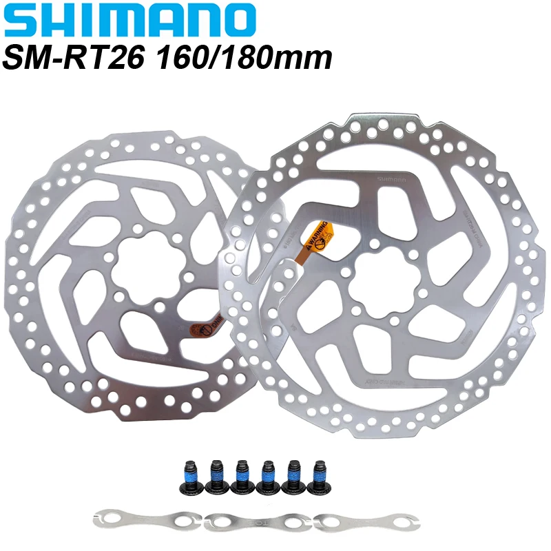 SHIMANO ALTUS M2000 SM RT26 Brake Disc 6 Bolt Mountain Bikes Disc M610 RT56 M6000 Brake Disc 160MM 180MM MTB Bicycle Parts