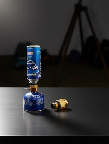 Widesea Camping Stove Propane Refill Adapter Gas Burner Gas Filling Butane Cylinder Tank LPG Saver Camping Equipment