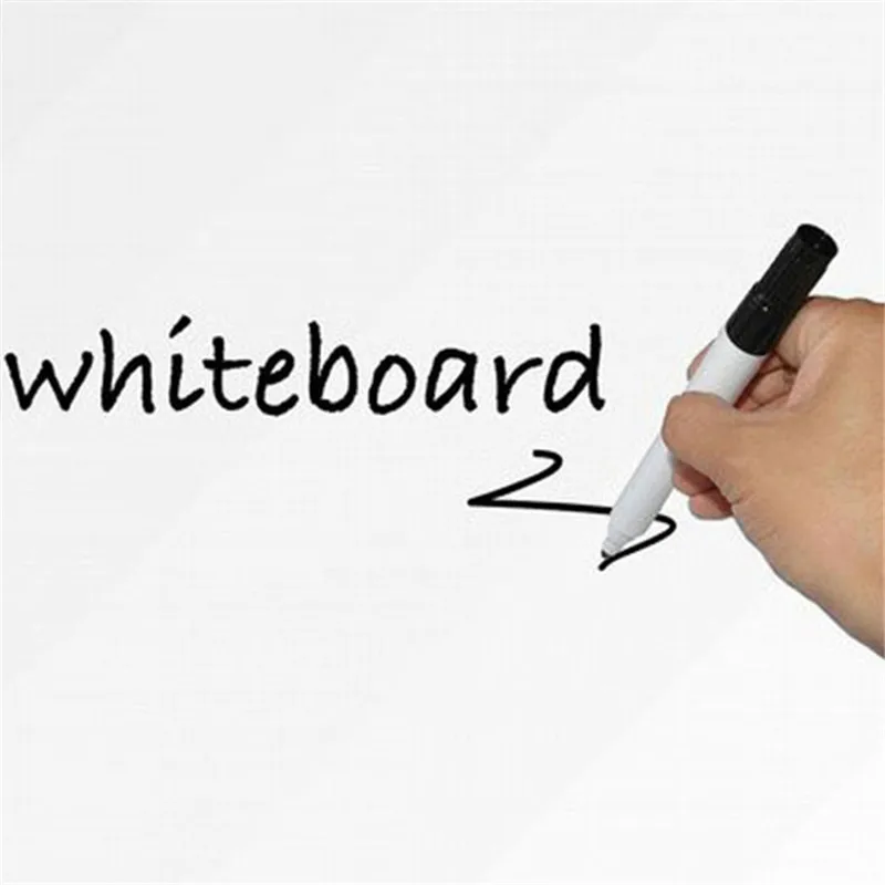 Premium Whiteboard Wall Sticker Static Cling, No Adhesive No Damage to Wall, Easy to Clean and Reuse for Home, School and Office