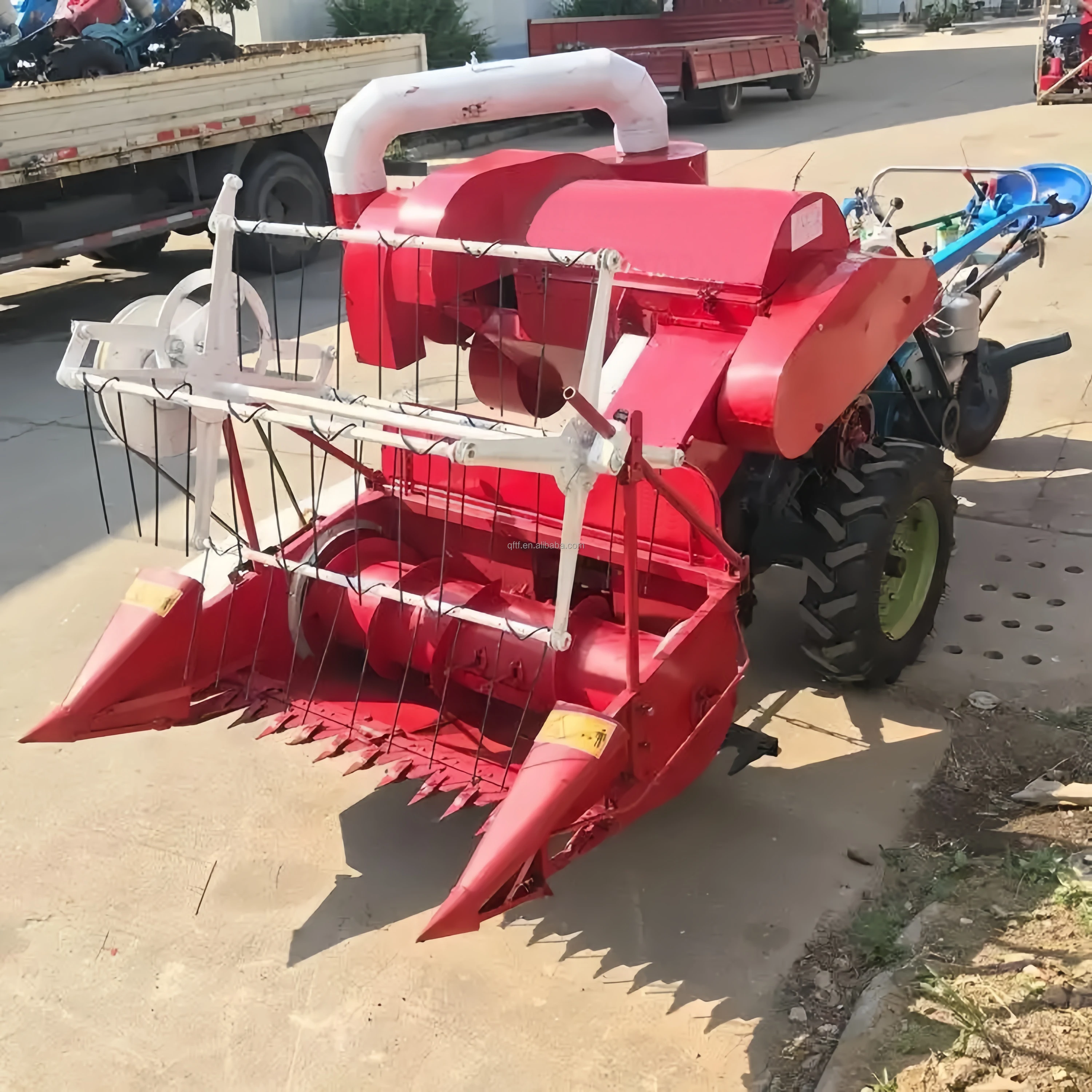 Multifunctional Mini Rice and  - Combine Harvester Mini ulasan dan harga