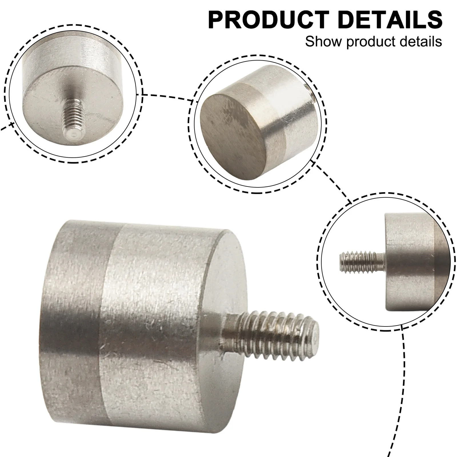 Dial Gauge Points Carbide Flat Contact Points Convex Surfaces Digital Test Indicators Industrial Tools For Depth Gauge