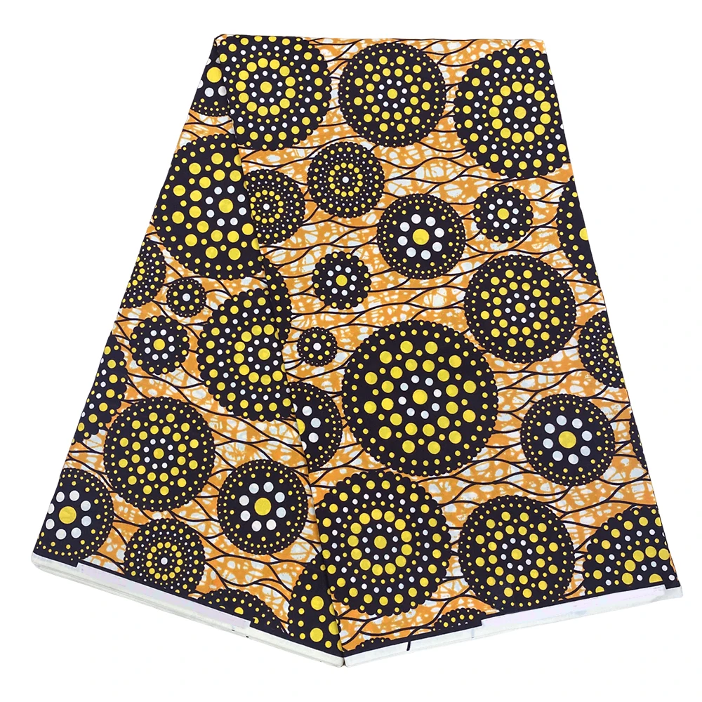 

Грайкая африканская этническая ткань для традиционного наряда с двухсторонней печатью и голландским воском