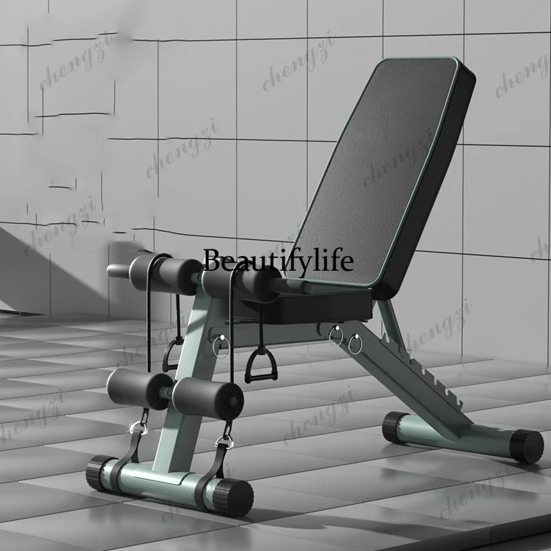 Multifunctional Bench Stool Fitness Equipment Collection  Bench Workout Full Set Of Dumbbells Bench Weightlifting Training Rack