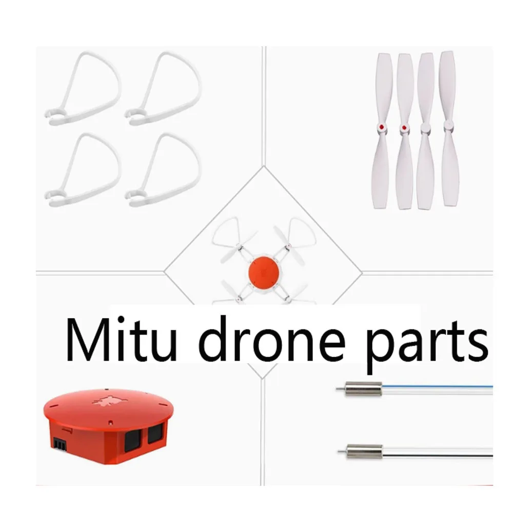 Spare Parts  For MiTu WiFi RC Quadcopter Drone Propellers Blades Motor Charger Guard Engine  Accessories