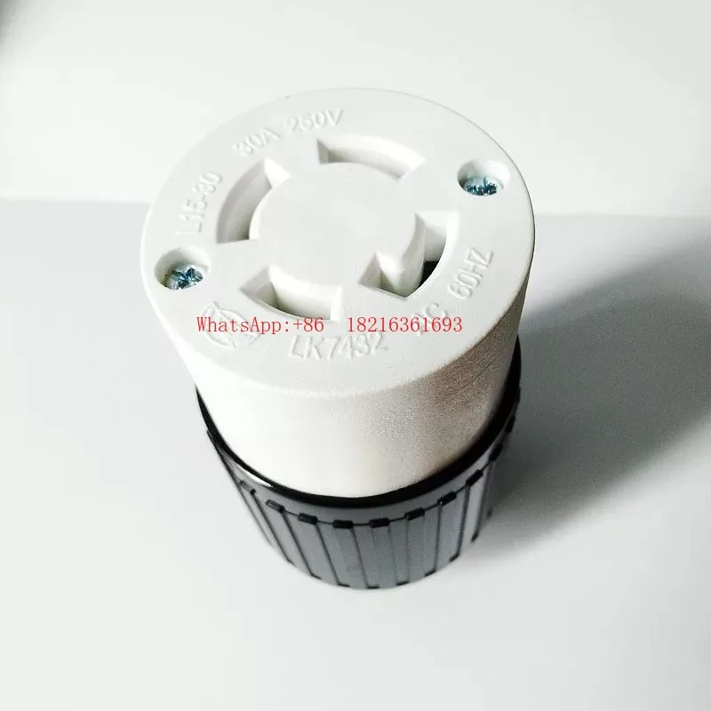 US Standard 3P4W Socket LK-7432 30A250V NEMA L15-30C Connector