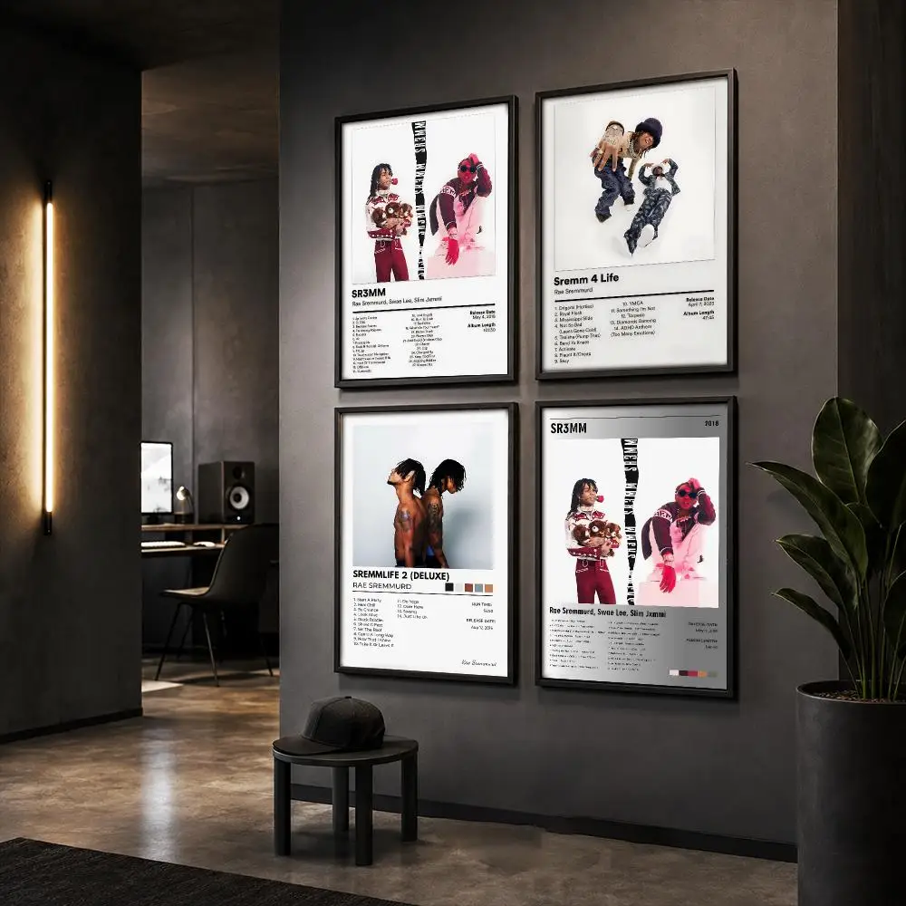 Rae S-Sremmurd Rapper Album Poster HD Wall Art Wall Stickers Home Living Room Bedroom Bar Office Decor Prints