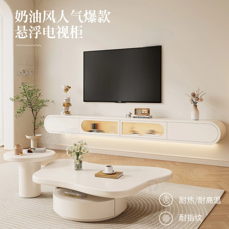 

Подвесной ТВ-шкаф и чайный столик, современный простой домашний подвесной стенной шкафчик в стиле интернет-знаменитостей