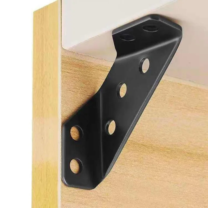 8/12/20 pcs black multifunctional furniture corner bracket connector, suitable for various types of triangular furniture