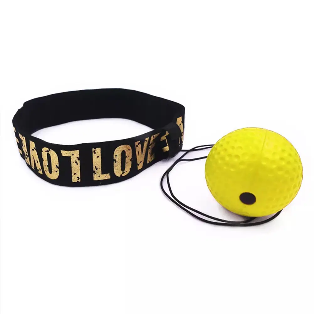 Boxen Reflex Speed Punch Ball Boxen Gummibälle für Beweglichkeit Reaktion Training mit Schweißband Fitness Ausrüstungen Zubehör