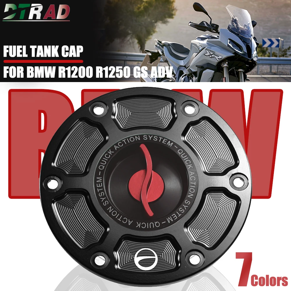 R1200GS R1250GS ADV Motorcycle Fuel Tank Cap For BMW F850GS S1000XR R1200 R1250 GS R RS RT Accessories Keyless Gas Tank Cover