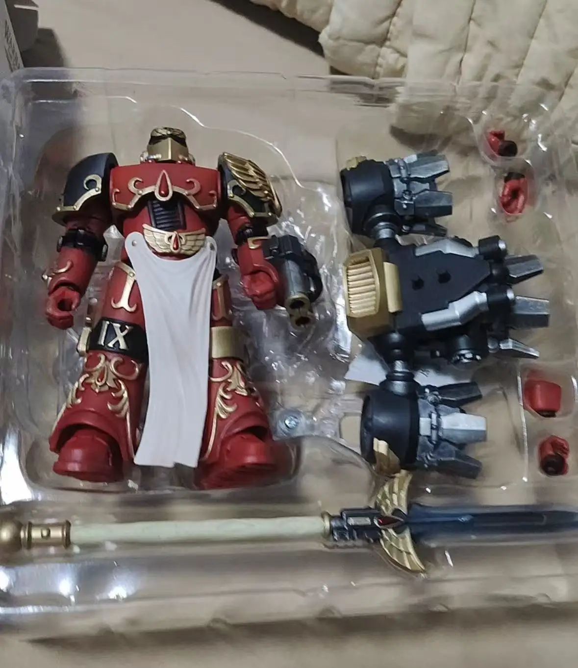 JOYTOY Warhammer 30K Blood Angels Dawnbreaker Cohort 1/18 Action Figures Toy Model Gift Collection Decoration