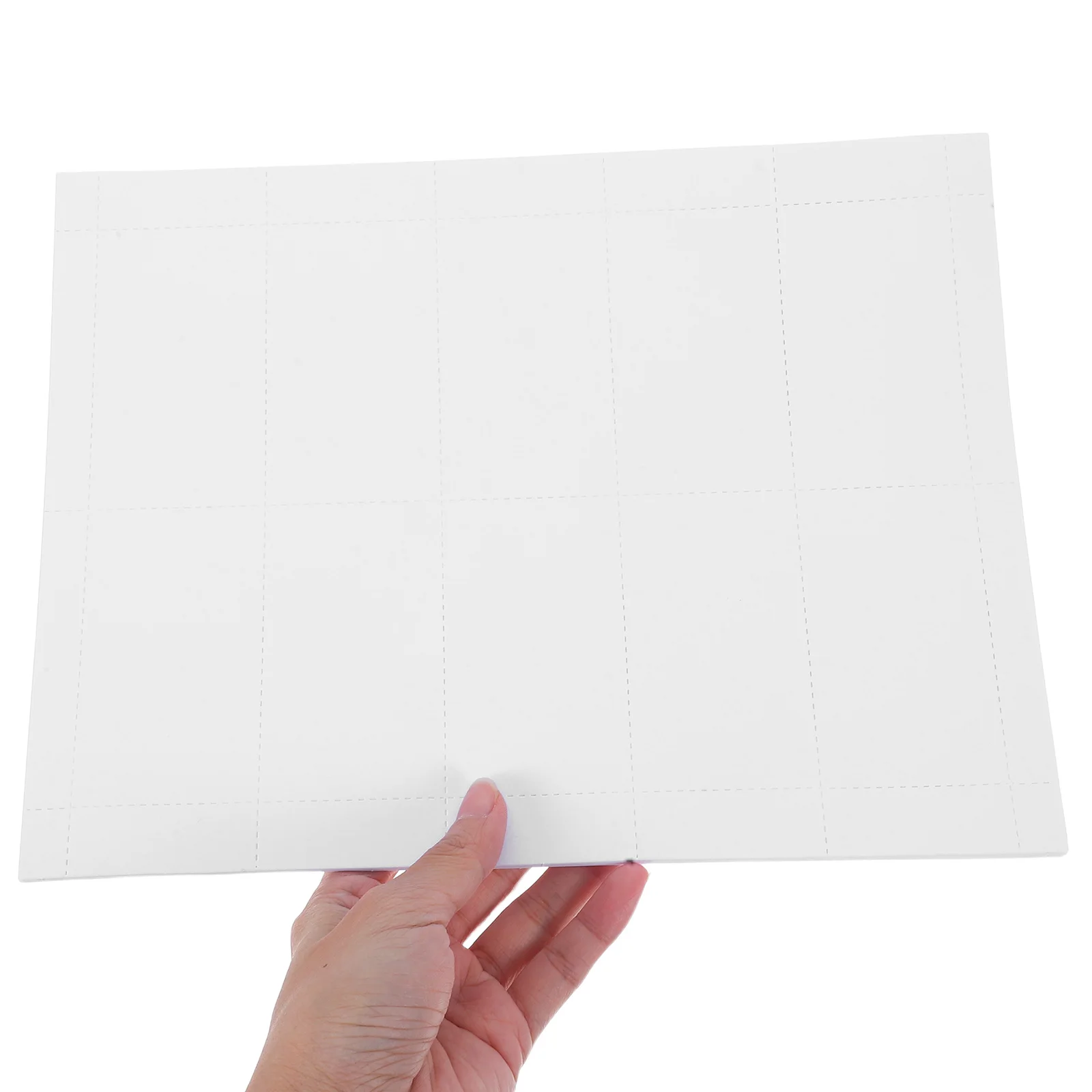 

10pcs 10 Sheets White Business Card Printing Paper Printable Blank Cards for Custom Labels Greeting Cards Versatile Use Stock