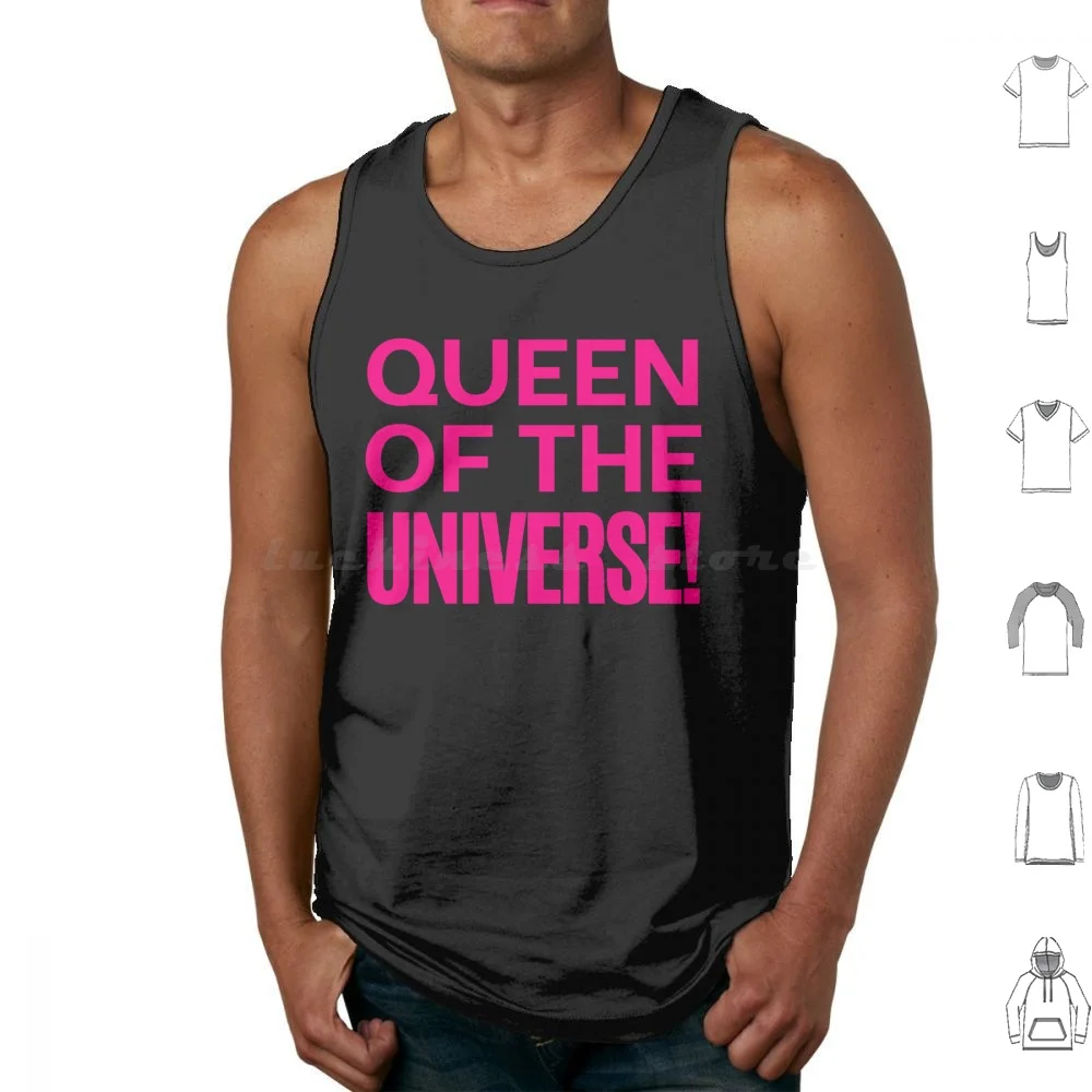 Queen Of The Universe Tank Tops Print Cotton Queen Of The Universe Queen Of The Universe Funny Paris Street Style 2000S