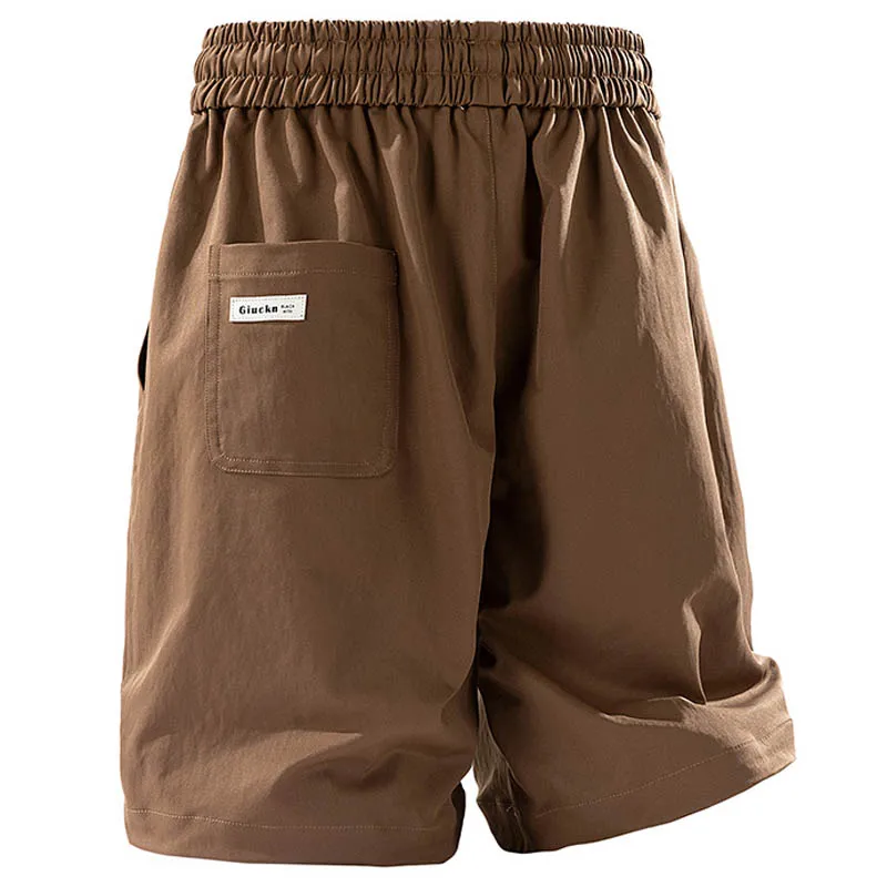 Plus Size 8XL 9XL American Cargo Shorts Men Casual Gym Running Short Summer Elastic Waist Outdoor Camping Hiking Shorts Clothing