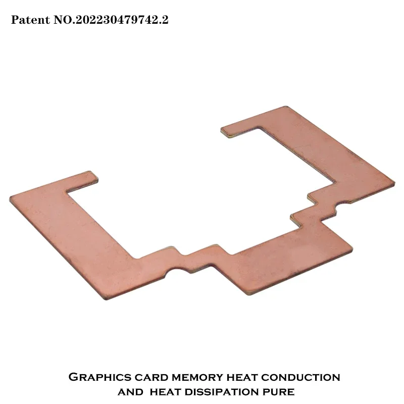 GPU RAM Radiator Memory Heatsink Copper Miner RTX 3060 3070 3080 3090 / 5600 5700 GPU Down 15-40 Degree Thermal Pad Replacement
