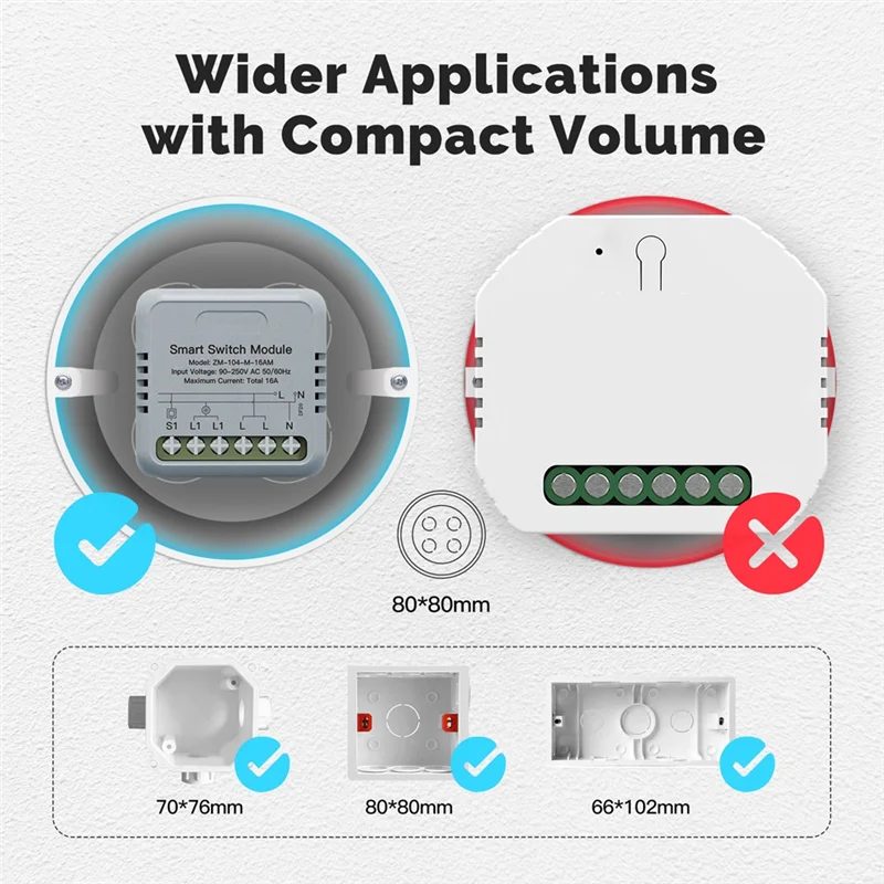 

Y22A-Tuya Zigbee модуль умного переключателя, монитор потребления электроэнергии, таймеры, выключатель света «сделай сам», 1 группа для Alexa Google