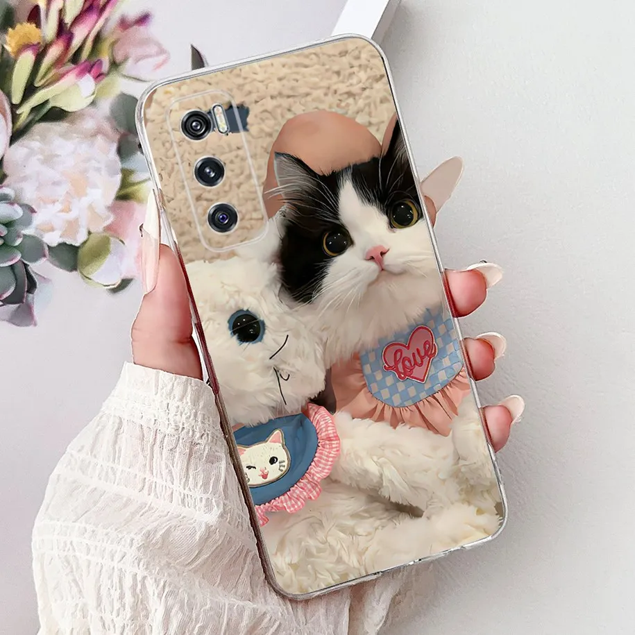 For Vivo V20 Case Vivo V20 SE Cover Cute Tiger Lion Dragon TPU Phone Case Soft Bumper For VivoV20 V20SE V2022 V2023 Y70 4G Coque