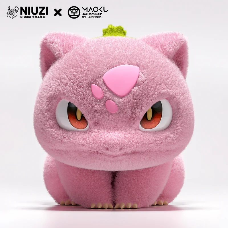 Bang NIUZI Cat Town กระเทียม Kaeru Blaze Saur Chibi ของเล่นสะสม