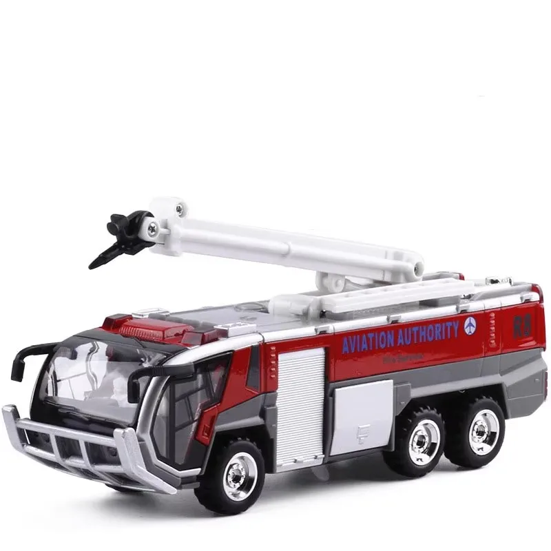 1:32 scale Emergency rescue fire truck Diecast car Alloy Fire engineering car model Collection for Kid