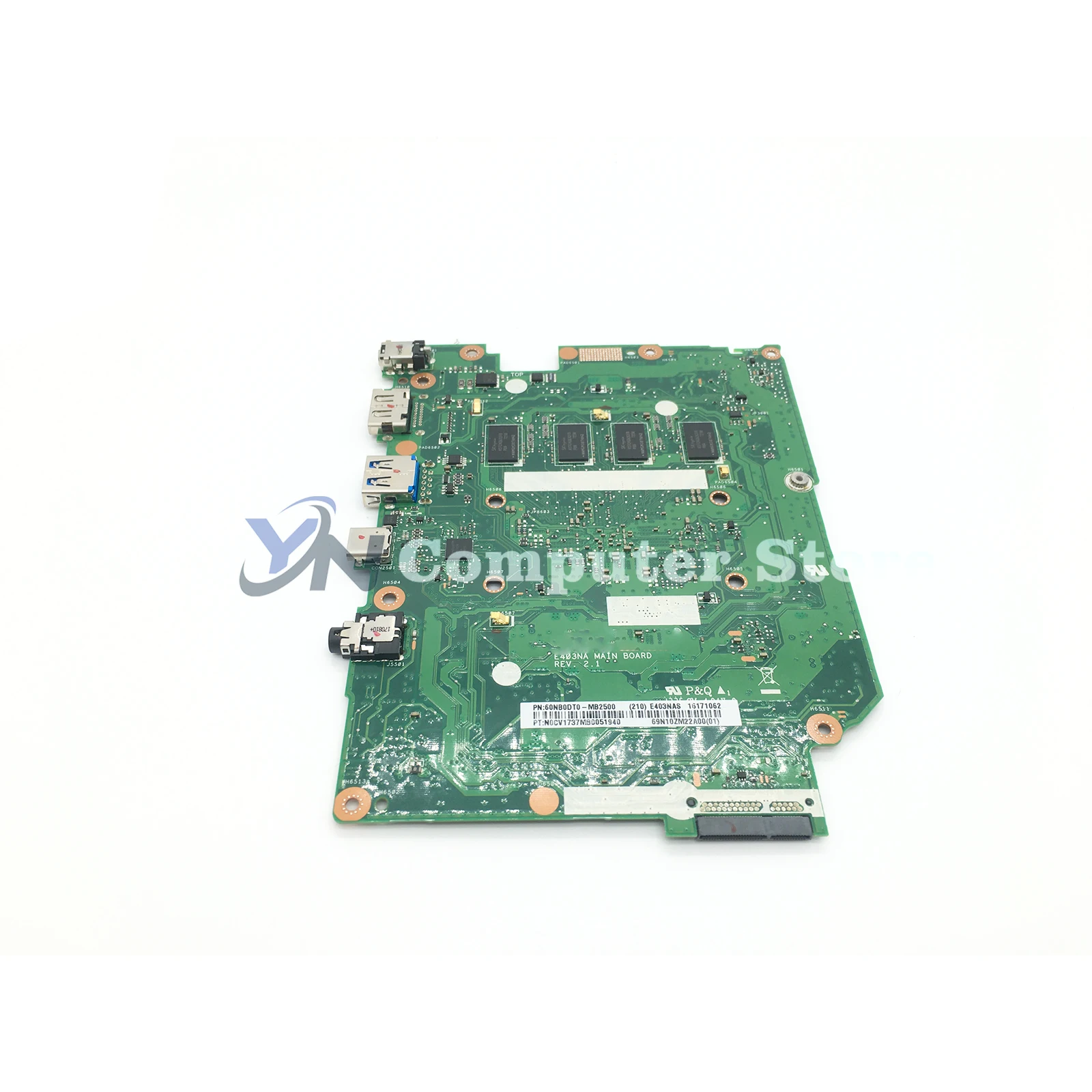 Imagem -04 - Placa-mãe Portátil para Asus E403na E403n E403n Cpu N4200 4gb Ram Emmc _ 64g 128g-ssd Notebook Mainboard