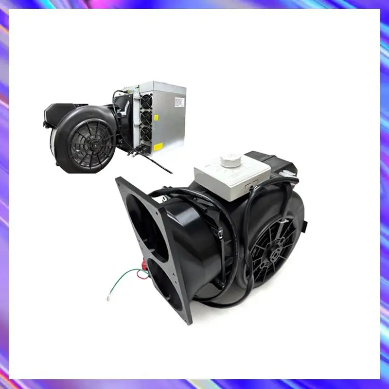 

For Antminer Mining ASIC Miner Silencer Blower 400W 65-68 DB Noise Reduction Setup