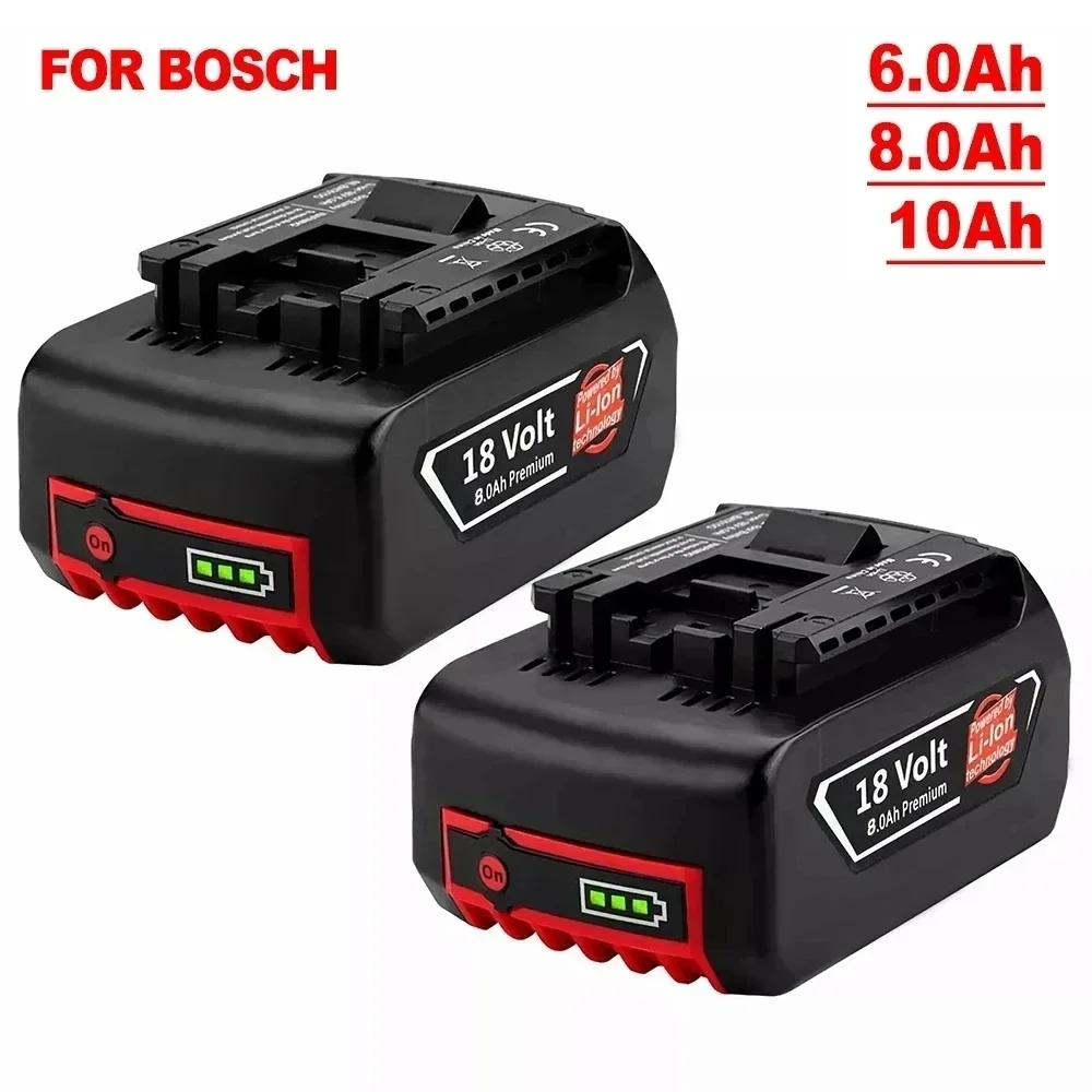 

18V 8000mAh Replacement Battery for Bosch Professional System Cordless Tools BAT609 BAT618 GBA18V80 21700 Battery