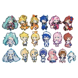 VOCALOID Anime Hatsune Miku Snow Rin Ren kito ota Meiko gioco portachiavi in gomma giocattoli regalo