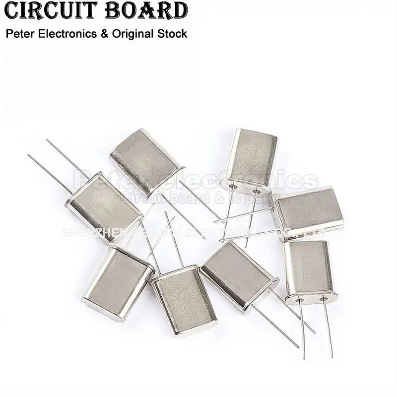 5PCS Crystal Oscillator 2.4576M Dip 2pin 2.4576MHz HC-49U Quartz Crystal Passive Crystal Oscillator