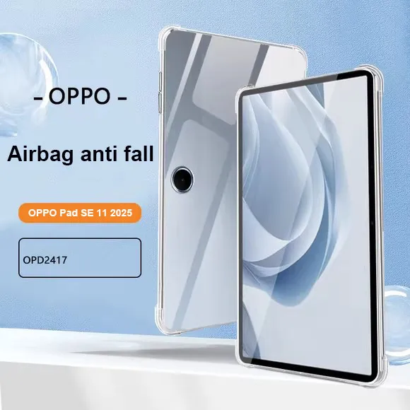 

Прозрачный чехол из ТПУ для OPPO Pad SE 11 дюймов 2025 Pad 4 Pro 13,2 дюйма 2025 Pad3 Pad2 11,61 Air2 Neo 11,4 Air 10,36 3 Pro 12,1