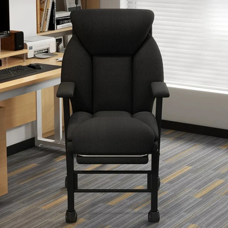 Rolling High Back Office Chair Lazy Ergonomic Gaming Lounge Office Chair Computer Accent Recliner Silla Escritorio Furniture