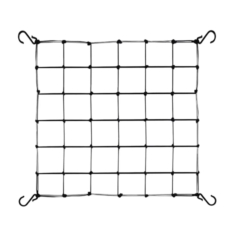 Grow Tent Plant Net Scrog Net 80x80cm Hydroponic Support Plant Net Growth Net, Elastic for Gardening Garden
