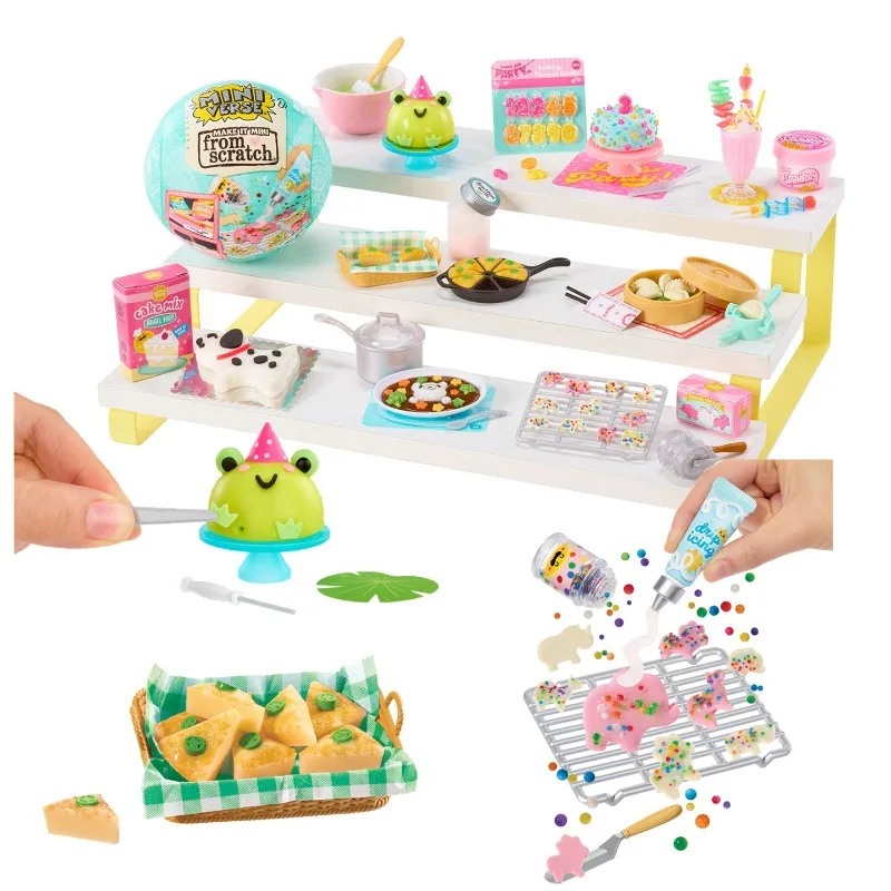 

MGA Miniverse Baking Balls Toys From Scratch Miniature Model Blind Box Toy Model Collection Ornaments Gifts