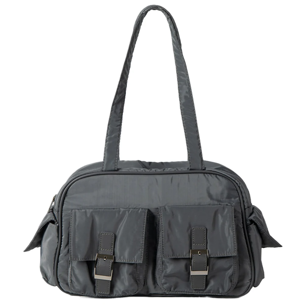 

Повседневная модная сумка Большая вместительная дизайнерская сумка-тоут Нейлоновая сумка-портмоне с несколькими карманами для женщин для работы в колледже на каждый день