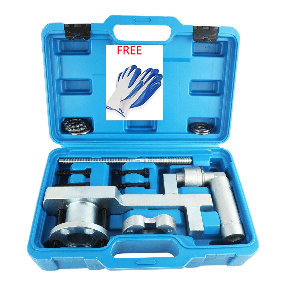 

Crankshaft Pulley Remover Installer Tool Kit for Jaguar Land Rover 3.0 V6 5.0 V8 Replace 303-1437 303-1438 303-143