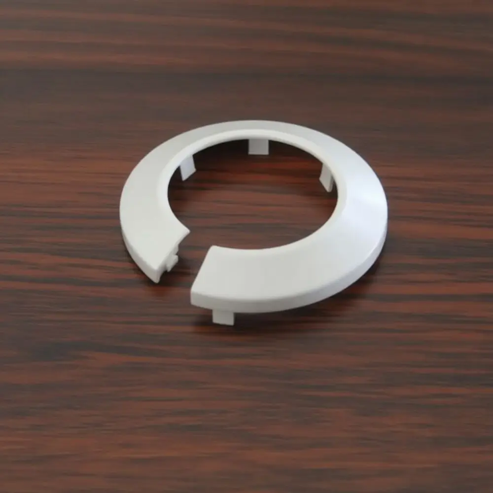 Decorative Pipe Flange Wall Hole Cover For Plumbing Gas Water Drain Pipe Concealer Split Ring Easy Installation Home Decor