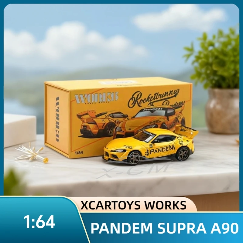 Toy Car Xcartoys WORKS PANDEM SUPRA A90 (Metal & Plastic Parts) 1