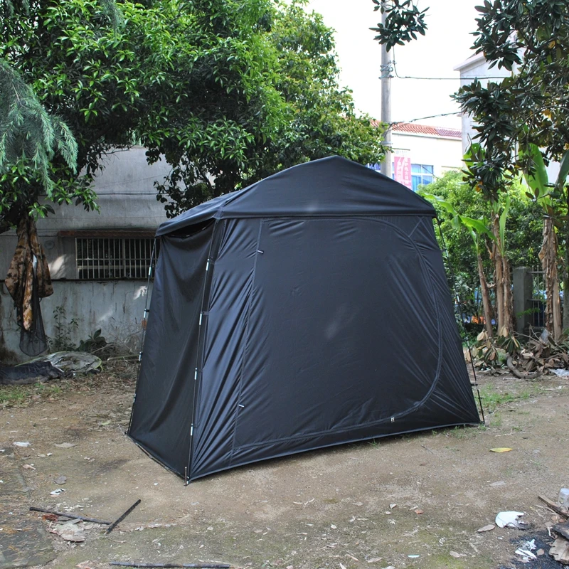 Imagem -06 - Mountain Bike Shed com Top Rainproof Cover Upgrade Alongar e Ampliar Tenda de Armazenamento de Bicicletas Protetor Solar Impermeável Prata Revestido