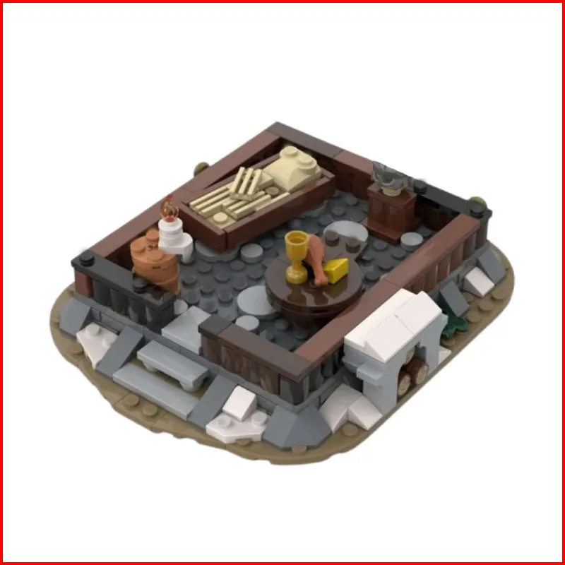 

Новинка, в наличии: конструктор MOC из 428 деталей, средневековая хижина викингов, строительные блоки с мелкими элементами, развивающая игрушка.