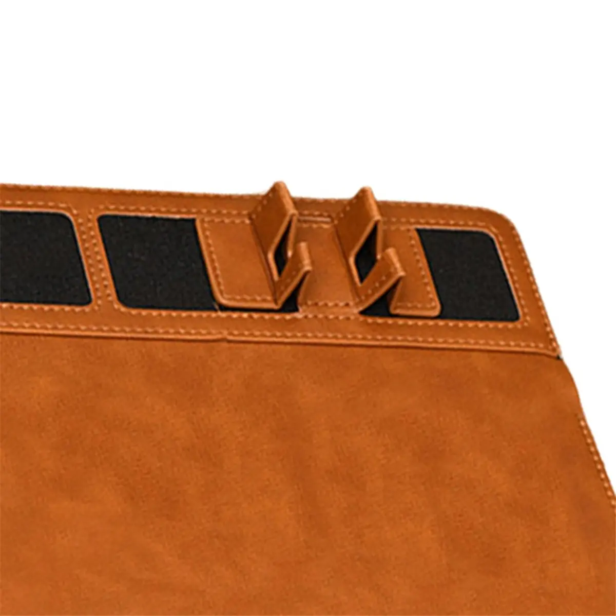 

Delighted- Gaming Mousepad 15W Wireless Charging Brown PU Leather for Office Desk Home