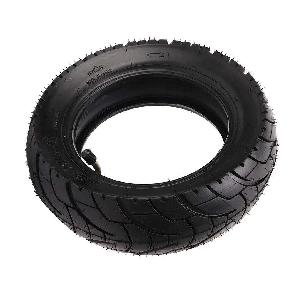 

Durable 80/65-6 Electric Scooter Tire Shock Absorption Anti Skid Outer Tire Set Black 10 Inch Tire for Kugoo M4 Front Wheel