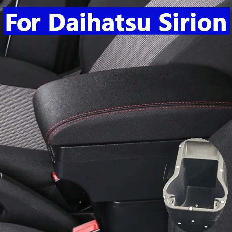 

Для Daihatsu Sirion подлокотник, внутренняя центральная консоль, ящик для хранения, подлокотник, автомобильный Стайлинг, украшения, аксессуары, детали 2020