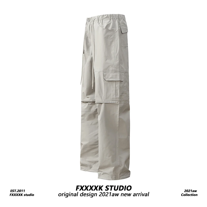 

Loose Straight Leg Casual Pants Hip Hop Streetwear Wide Leg Long Trousers ex Dance Pants Youthful Energy Sle