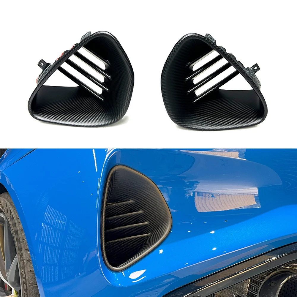 

For Lotus Emira Rear bumper vent Real Dry Carbon Fiber Trim Body Kits Auto Parts Car Accessories